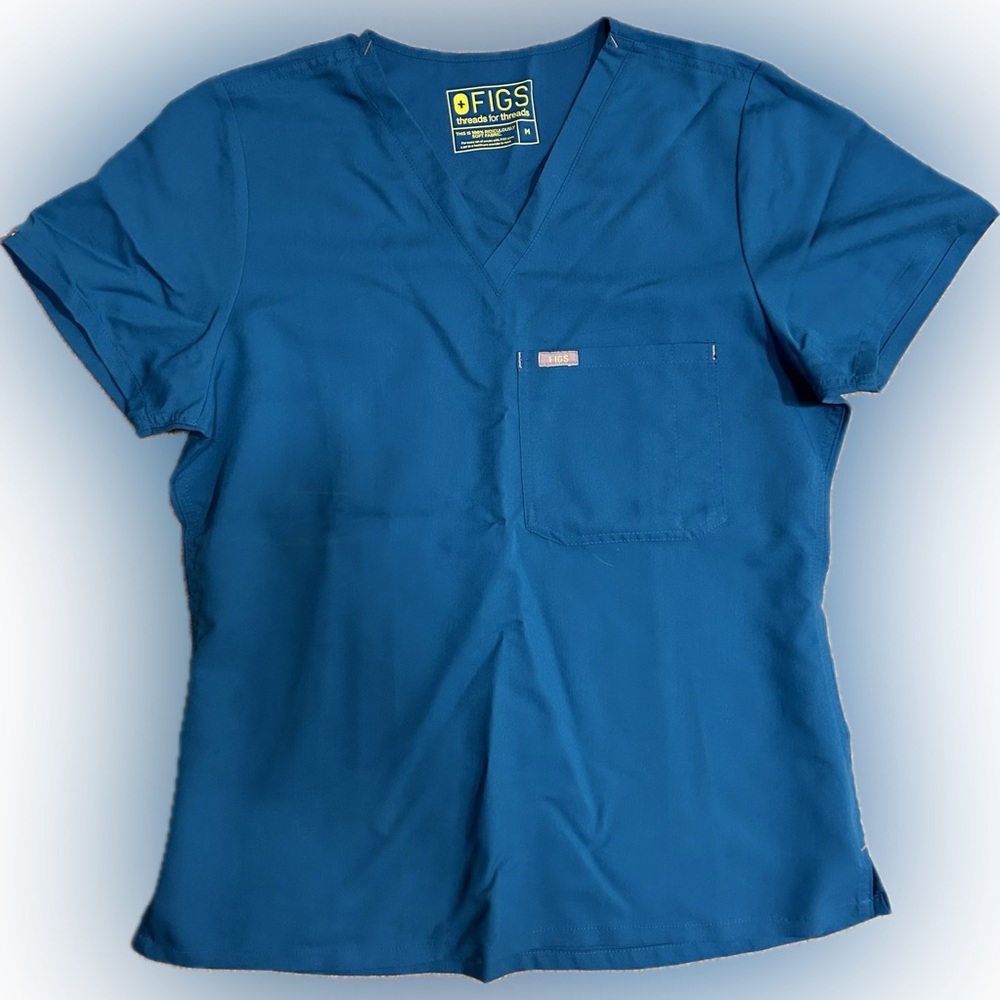 Teal figs scrubs. Size medium